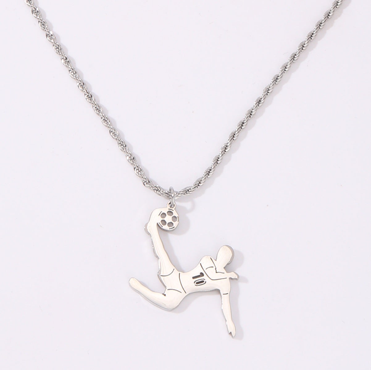 Stainless Steel Messi Necklace