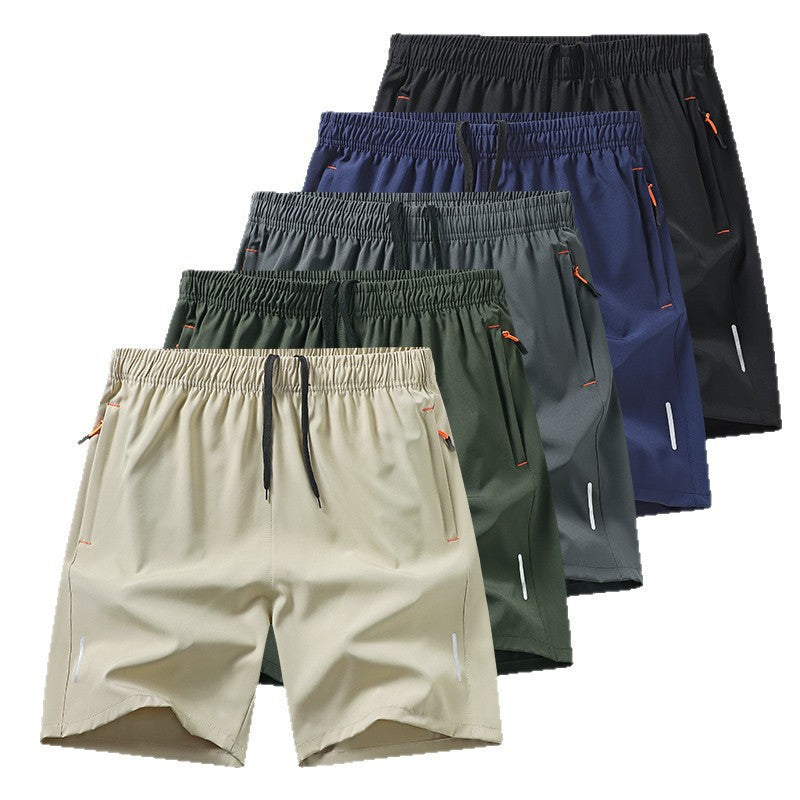 Mens Quick-Dry Sports Shorts Casual Athletic Pants