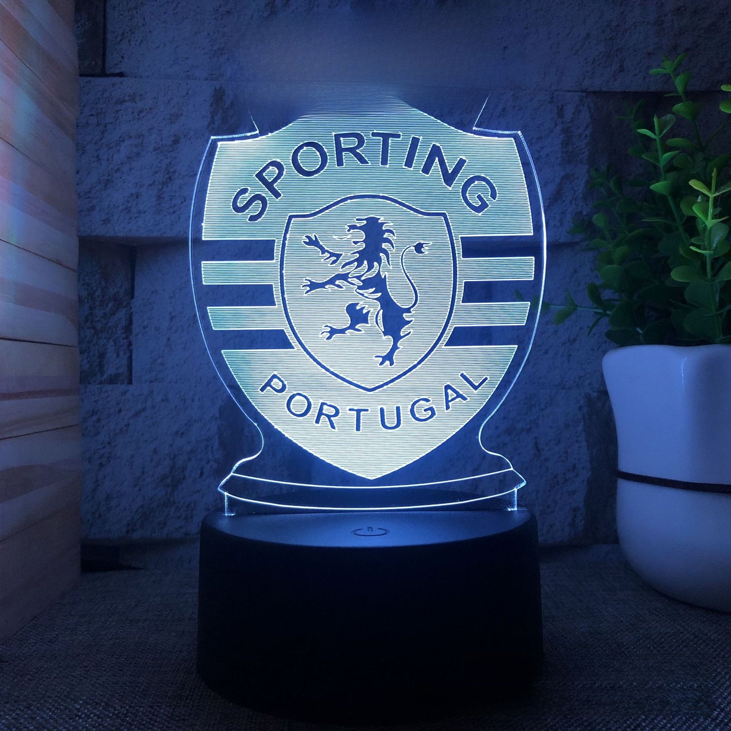 3D Football Club LED Night Light