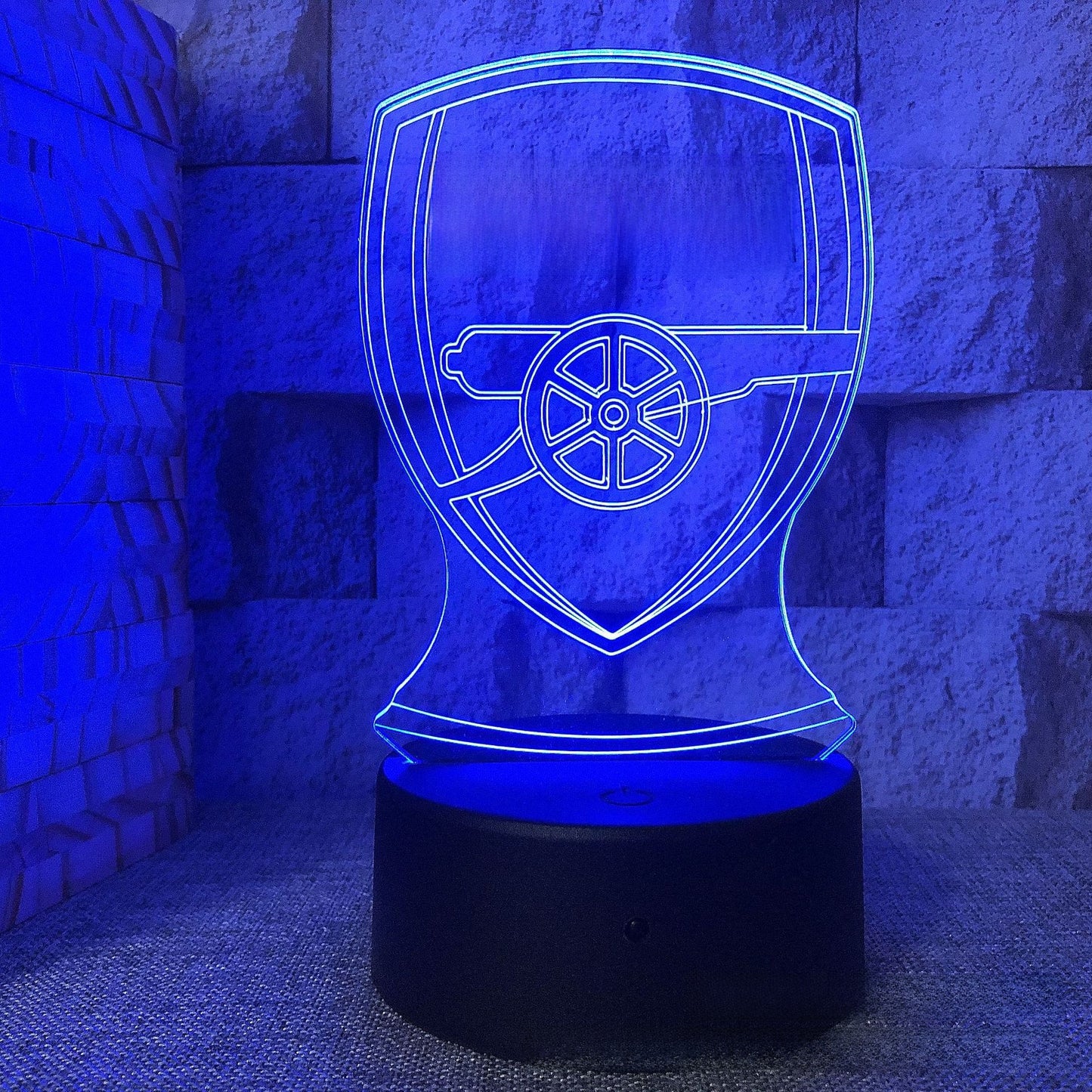 3D Football Club LED Night Light