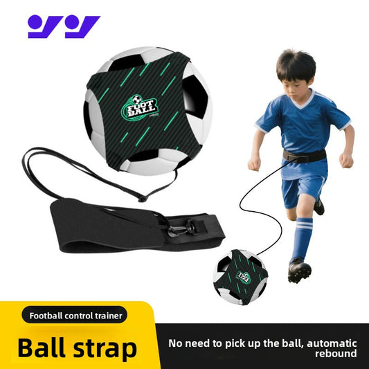 Ball juggling training machine for soccer balls