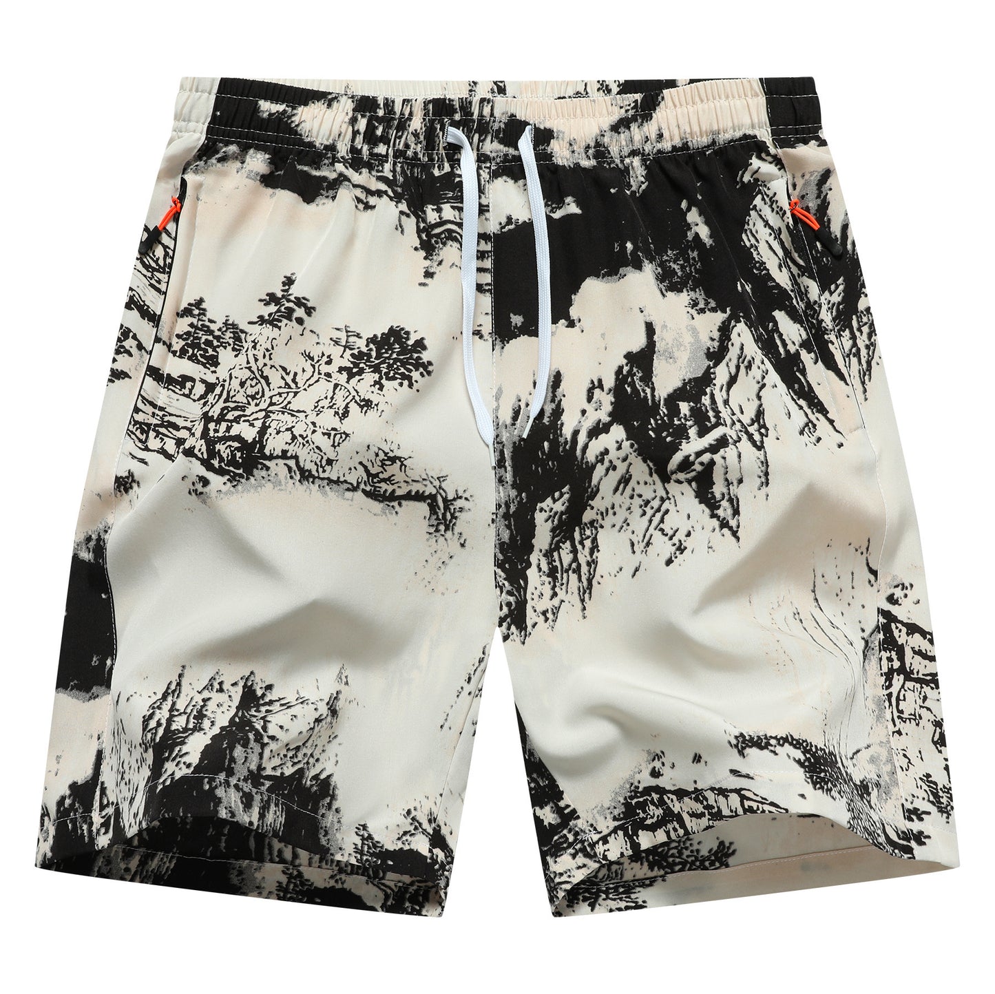 Mens Quick-Dry Sports Shorts Casual Athletic Pants