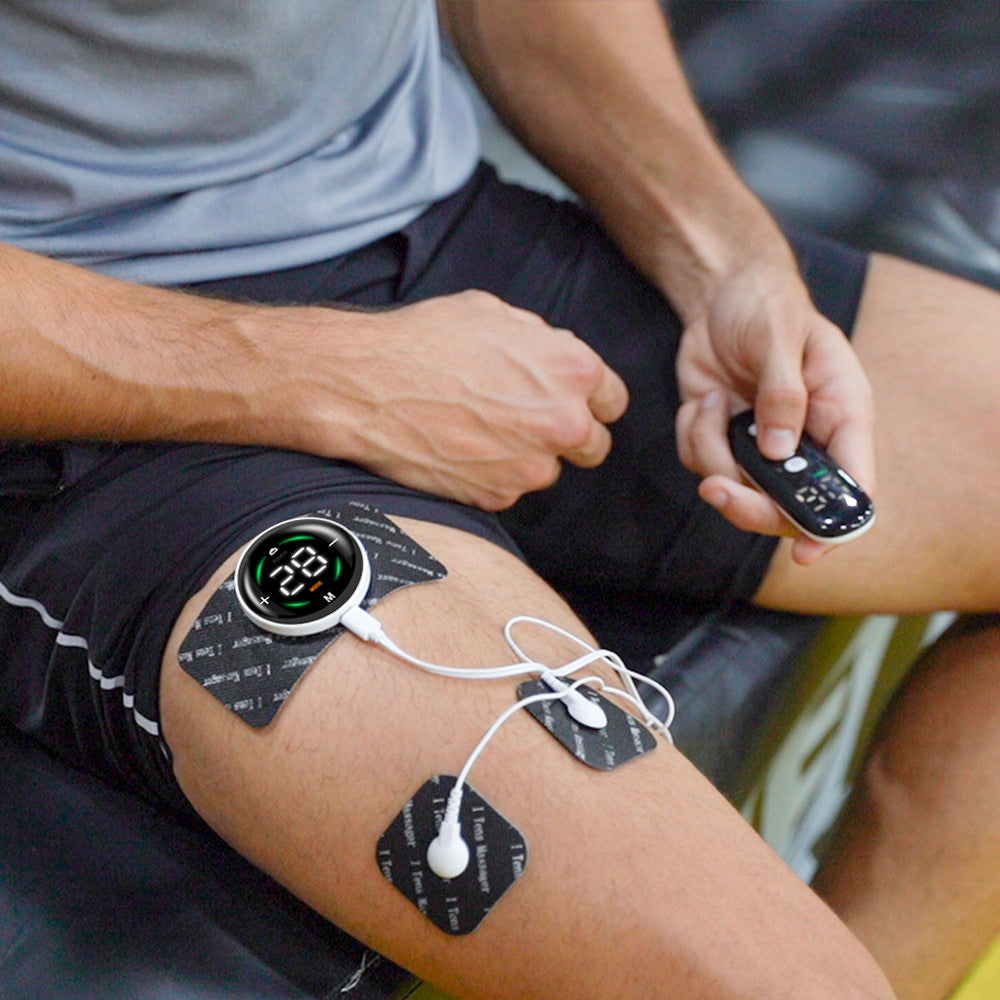 Portable EMS Muscle Stimulation Massager with Touch Screen