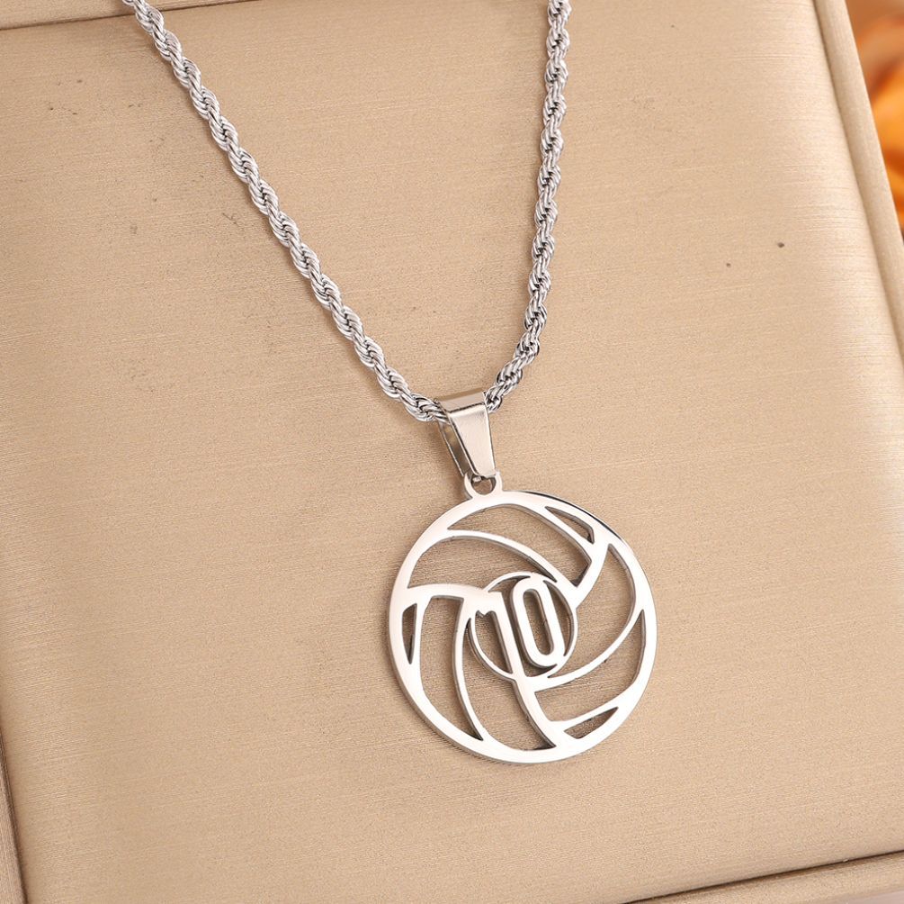 Stainless Steel Messi Necklace