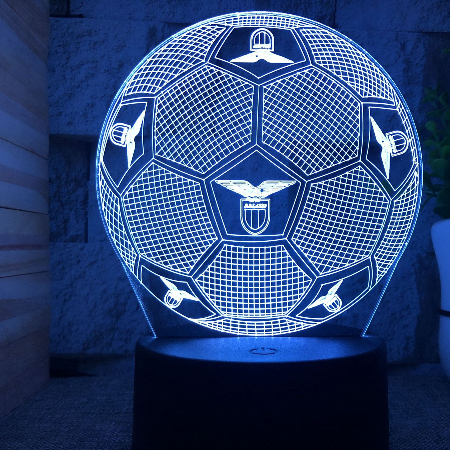 3D Football Club LED Night Light