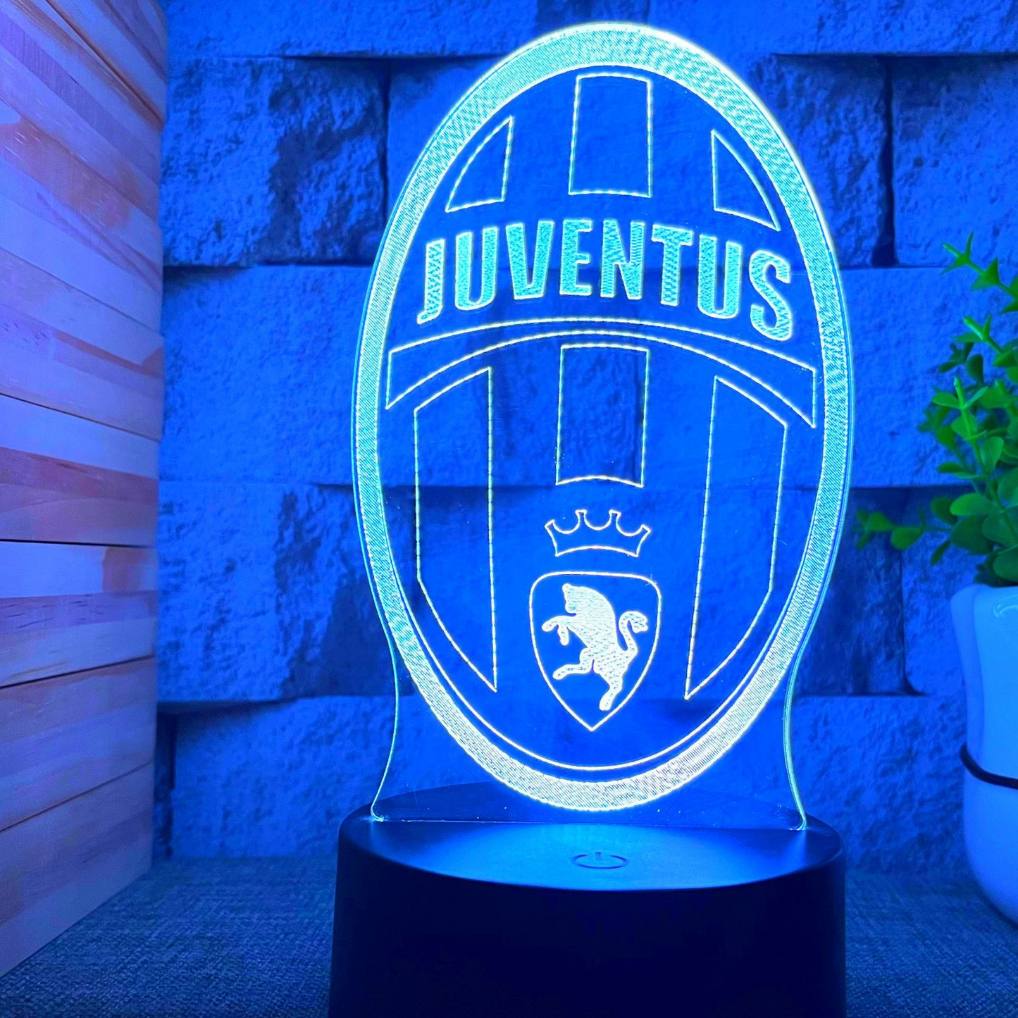 3D Football Club LED Night Light