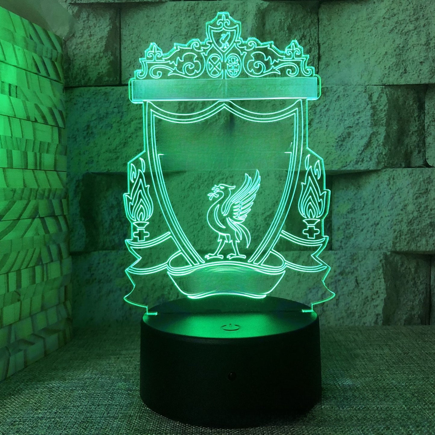 3D Football Club LED Night Light