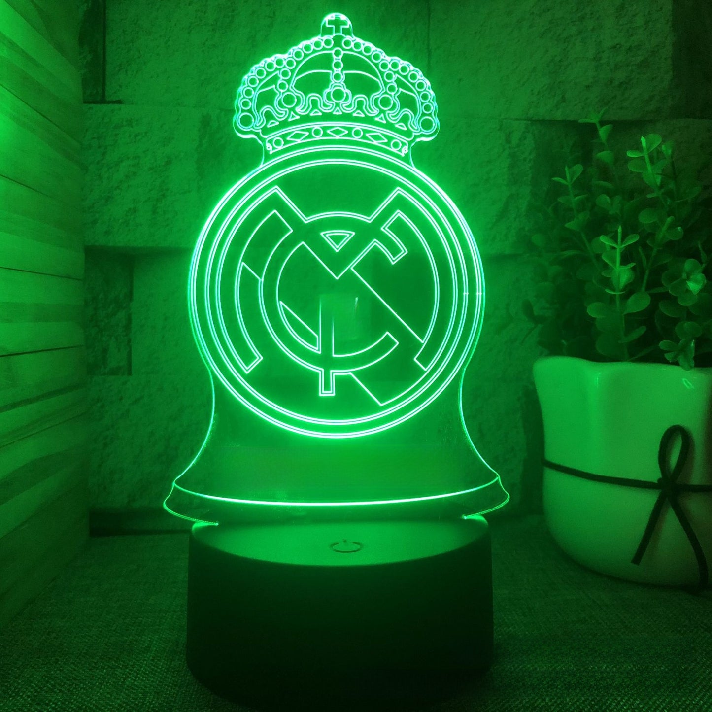 3D Football Club LED Night Light