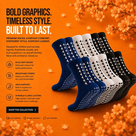 Soccer Grip Socks