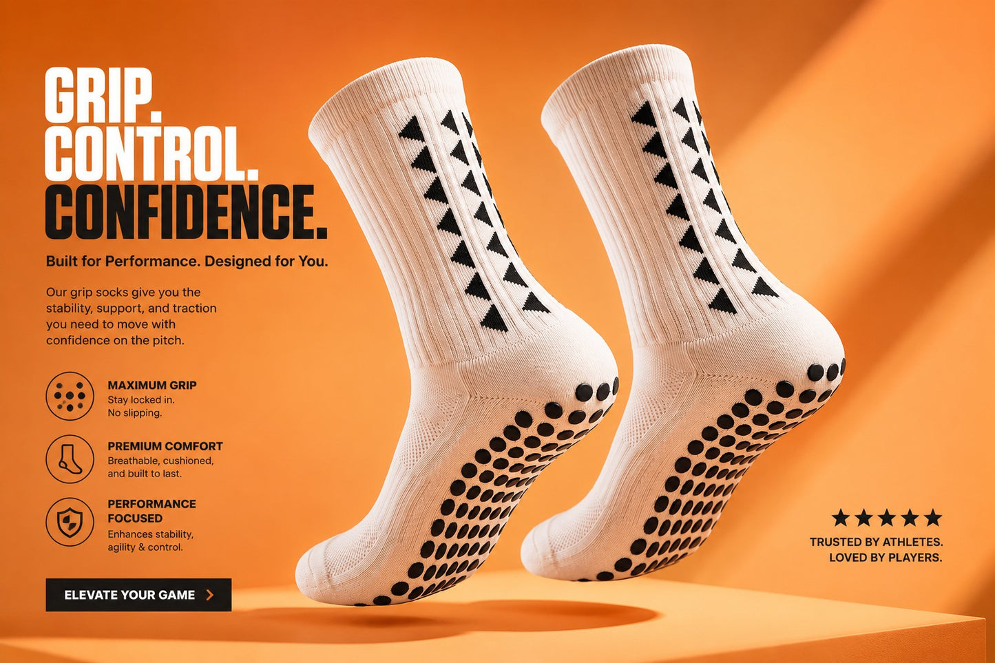 Soccer Grip Socks