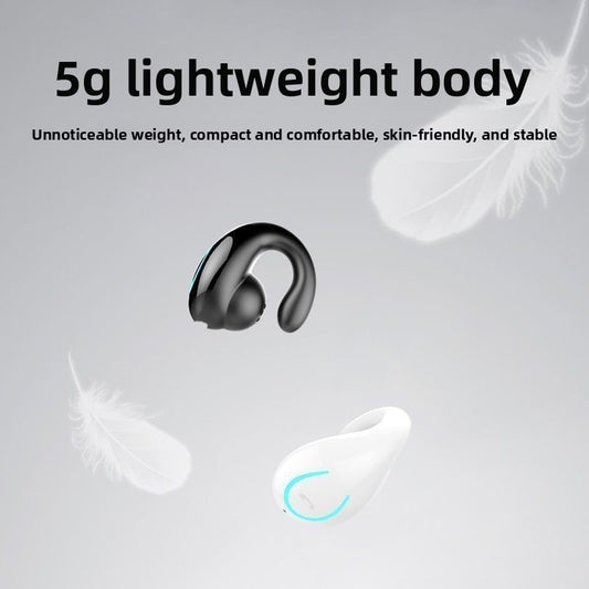 Clip-On Wireless Bluetooth Headset