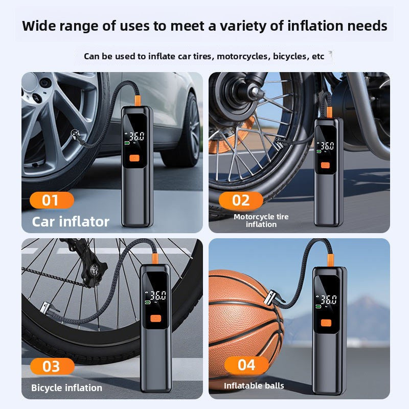 Portable Wireless Electric Air Pump with Digital Display