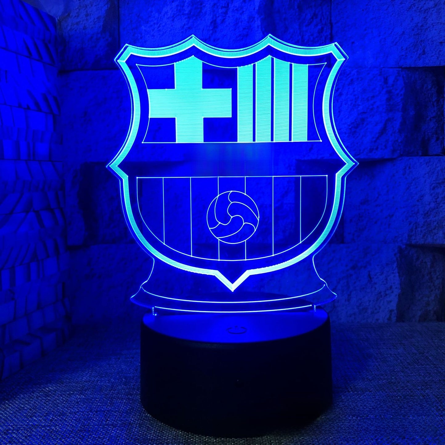 3D Football Club LED Night Light