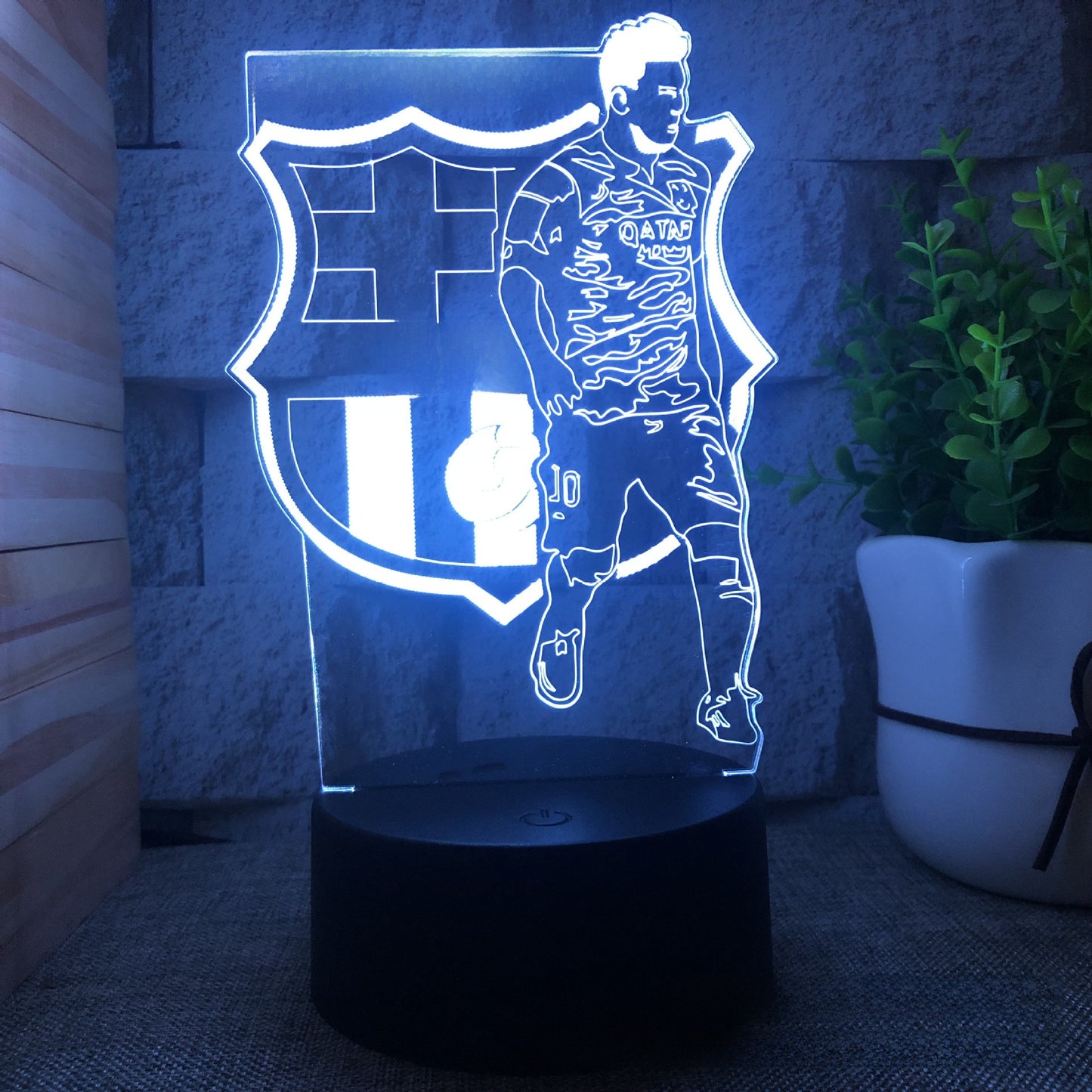 3D Football Club LED Night Light
